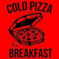 Cold Pizza For Breakfast Santa Hat thumb 1