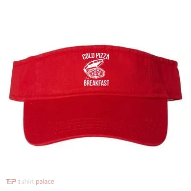 Cold Pizza For Breakfast Visor