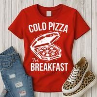 Cold Pizza For Breakfast Women's T-Shirt thumb 3