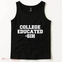 College Educated-ish Tank Top thumb 2