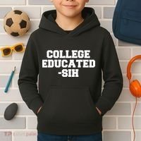 College Educated-ish Kids Hoodie thumb 2