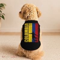 Colombia Flag Soccer World Cup Doggie Tank thumb 2
