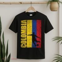 Colombia Flag Soccer World Cup T-Shirt thumb 2