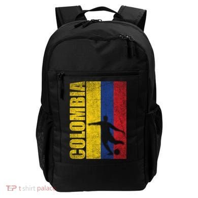 Colombia Flag Soccer World Cup Backpack