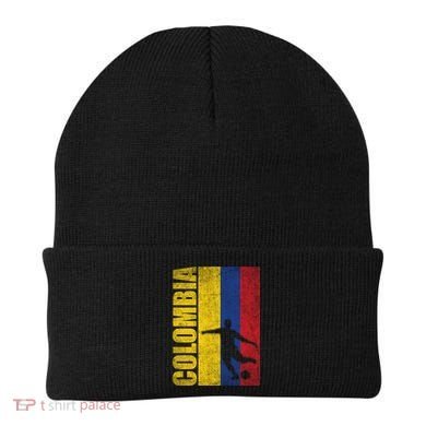 Colombia Flag Soccer World Cup Beanie