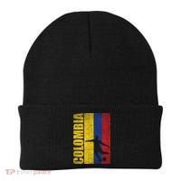 Colombia Flag Soccer World Cup Beanie thumb 0