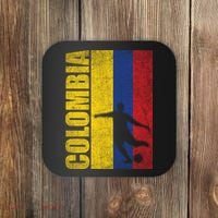 Colombia Flag Soccer World Cup Coaster thumb 0