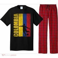 Colombia Flag Soccer World Cup Pajama Set thumb 0