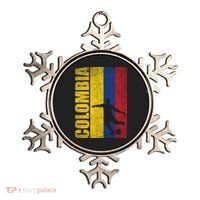 Colombia Flag Soccer World Cup Ornament thumb 0