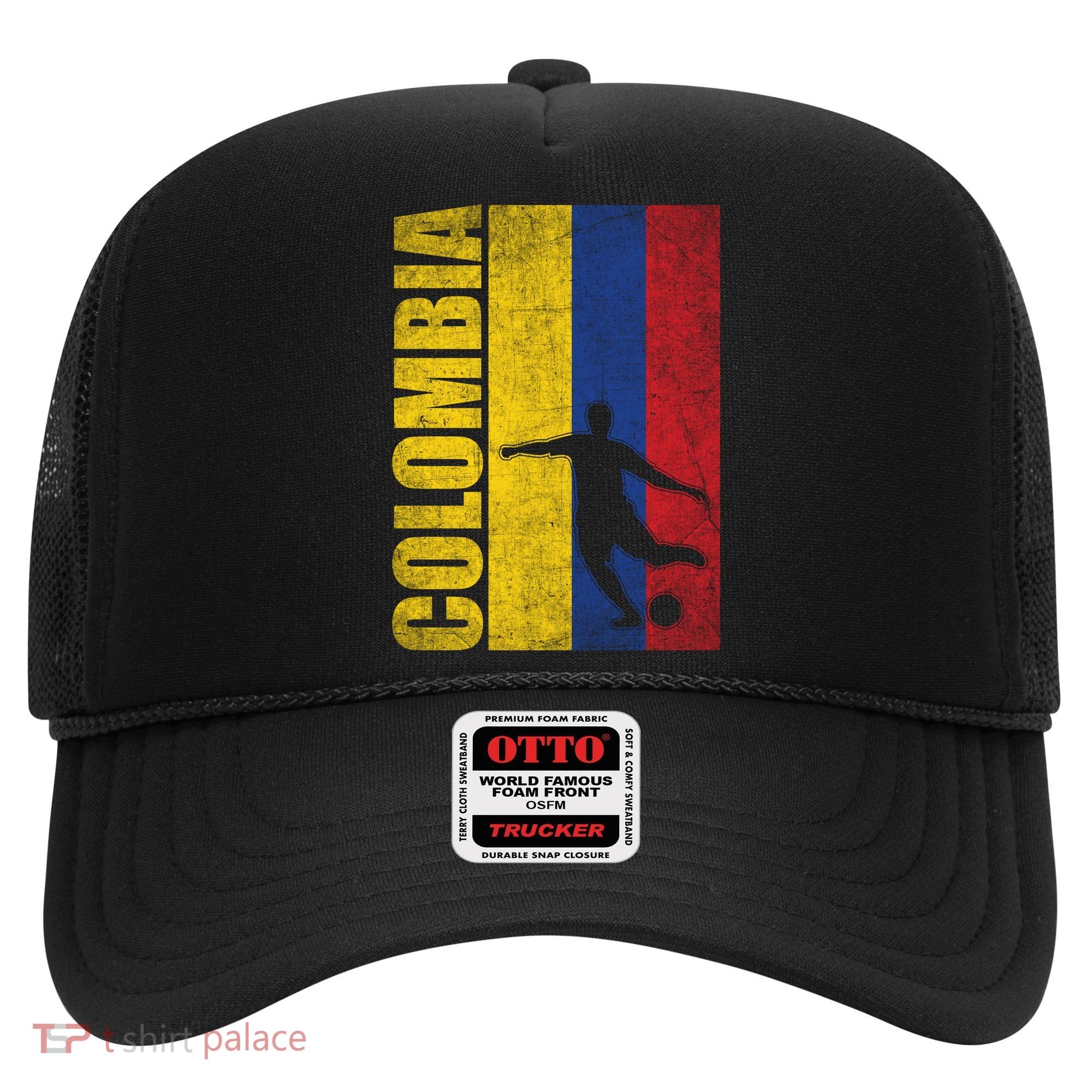 Colombia Flag Soccer World Cup Hat