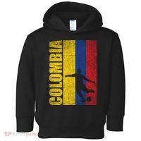 Colombia Flag Soccer World Cup Toddler Hoodie thumb 0