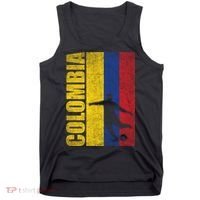 Colombia Flag Soccer World Cup Tank Top thumb 0