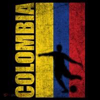 Colombia Flag Soccer World Cup Visor thumb 3
