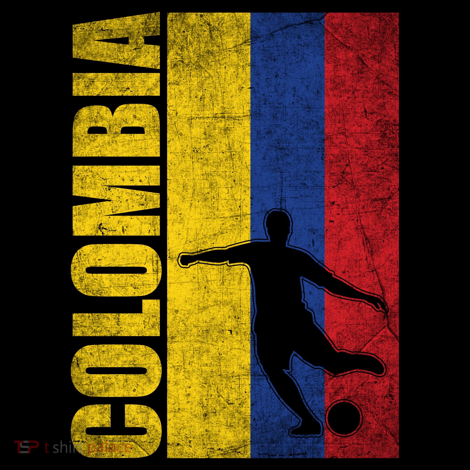 Colombia Flag Soccer World Cup Visor