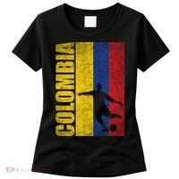 Colombia Flag Soccer World Cup Women's T-Shirt thumb 0