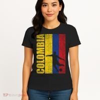 Colombia Flag Soccer World Cup Women's T-Shirt thumb 4