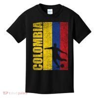 Colombia Flag Soccer World Cup Kids T-Shirt thumb 0