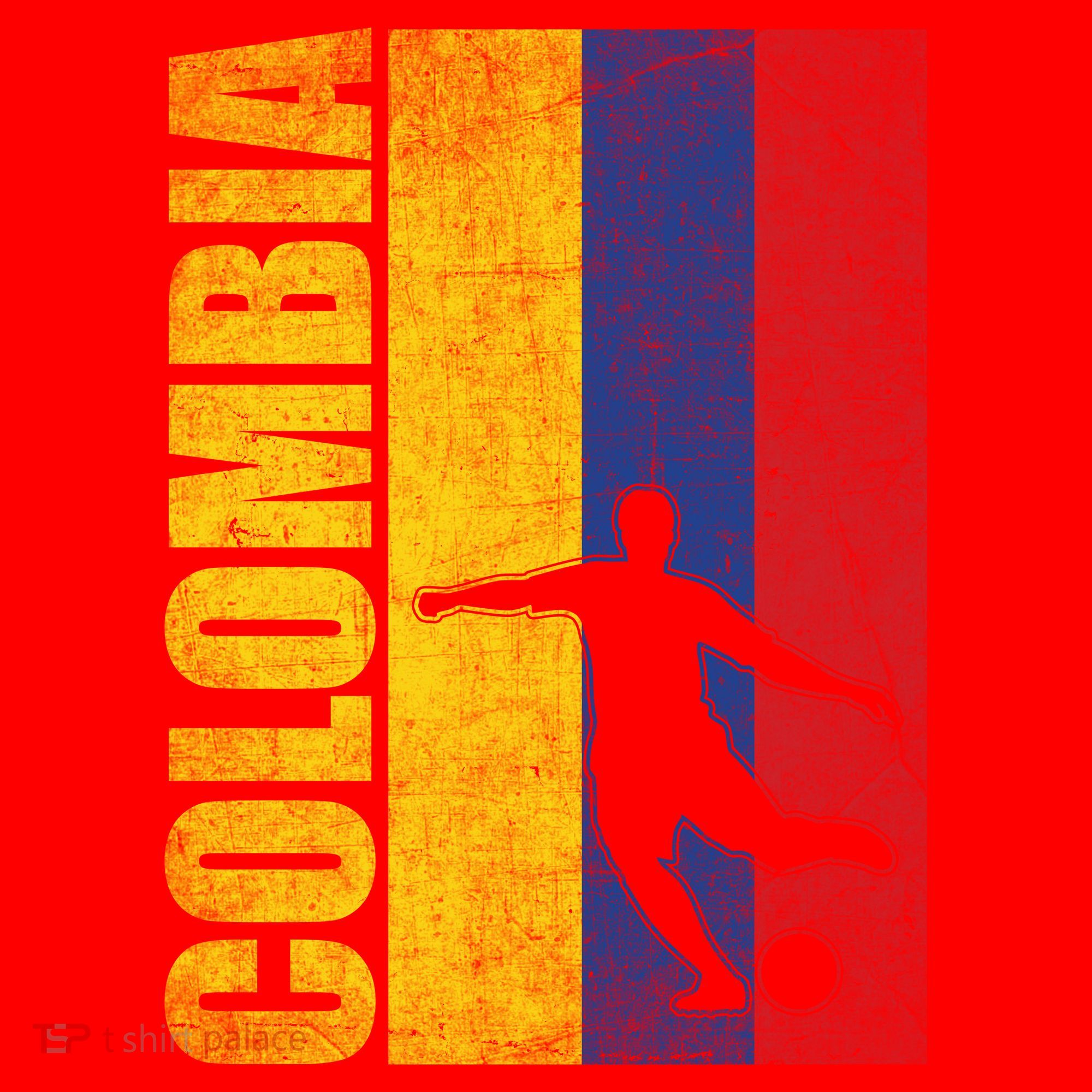 Colombia Flag Soccer World Cup Santa Hat