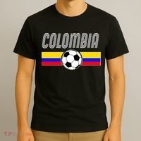 Colombia Futball Soccer Ball Logo T-Shirt thumb 3