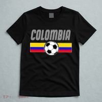 Colombia Futball Soccer Ball Logo T-Shirt thumb 5