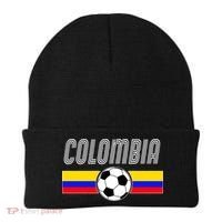 Colombia Futball Soccer Ball Logo Beanie thumb 0