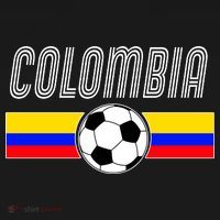 Colombia Futball Soccer Ball Logo Women's Hoodie thumb 2