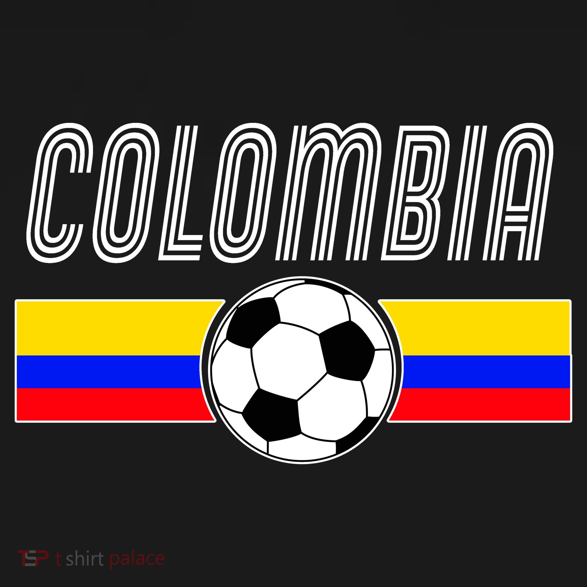 Colombia Futball Soccer Ball Logo Women's Tank Top