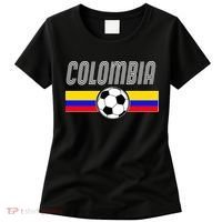 Colombia Futball Soccer Ball Logo Women's T-Shirt thumb 0