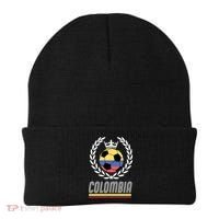 Colombia Soccer Flag Emblem Beanie thumb 0