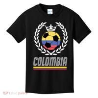 Colombia Soccer Flag Emblem Kids T-Shirt thumb 0
