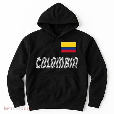 Colombia Soccer Jersey Flag Hoodie