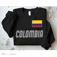 Colombia Soccer Jersey Flag Sweatshirt thumb 2