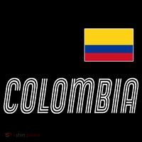Colombia Soccer Jersey Flag T-Shirt thumb 7