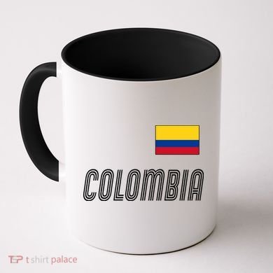 Colombia Soccer Jersey Flag Coffee Mug