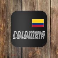 Colombia Soccer Jersey Flag Coaster thumb 0