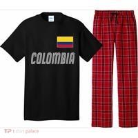 Colombia Soccer Jersey Flag Pajama Set thumb 0
