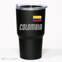 Colombia Soccer Jersey Flag Tumbler thumb 0