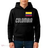 Colombia Soccer Jersey Flag Kids Hoodie thumb 4