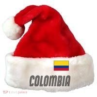 Colombia Soccer Jersey Flag Santa Hat thumb 0