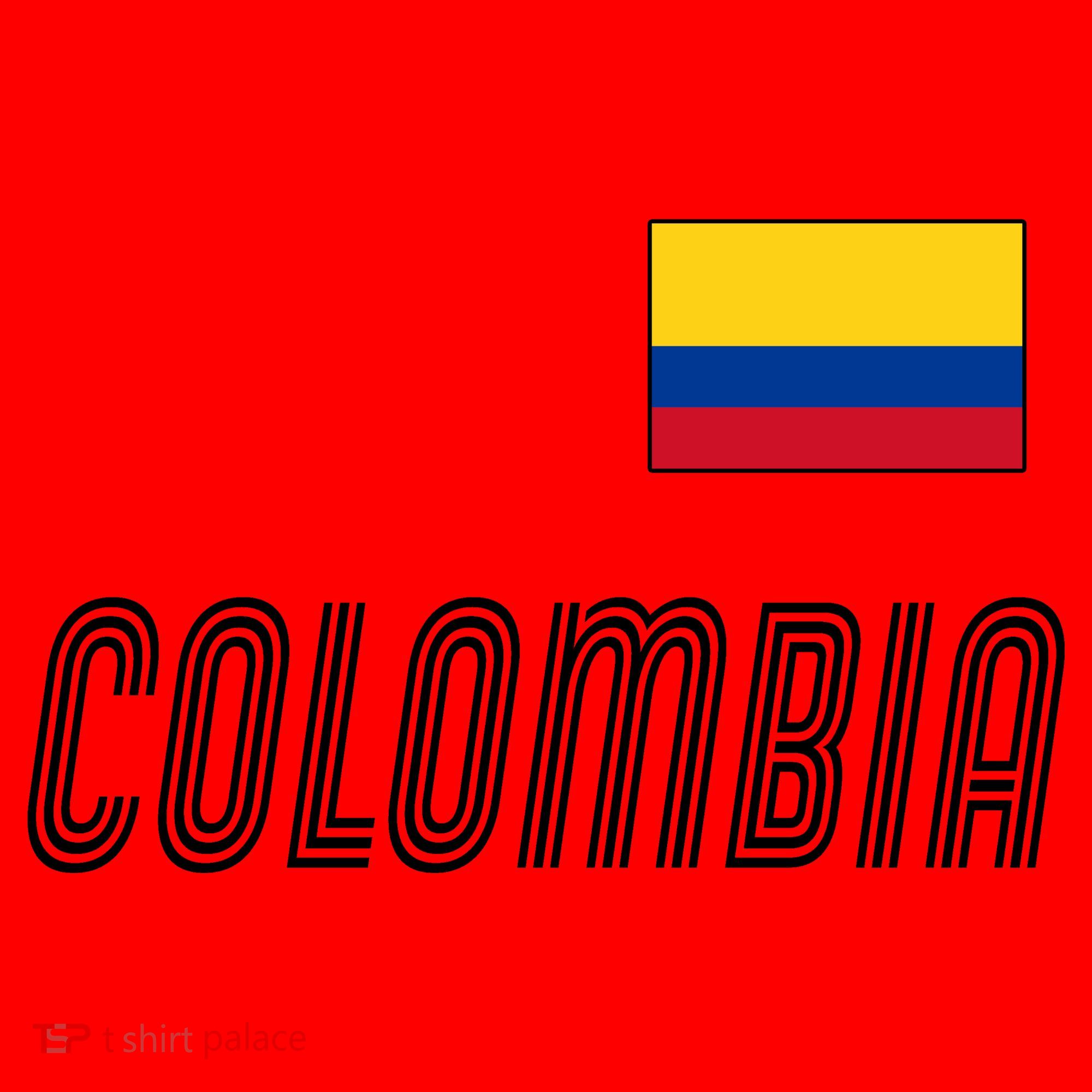 Colombia Soccer Jersey Flag Santa Hat