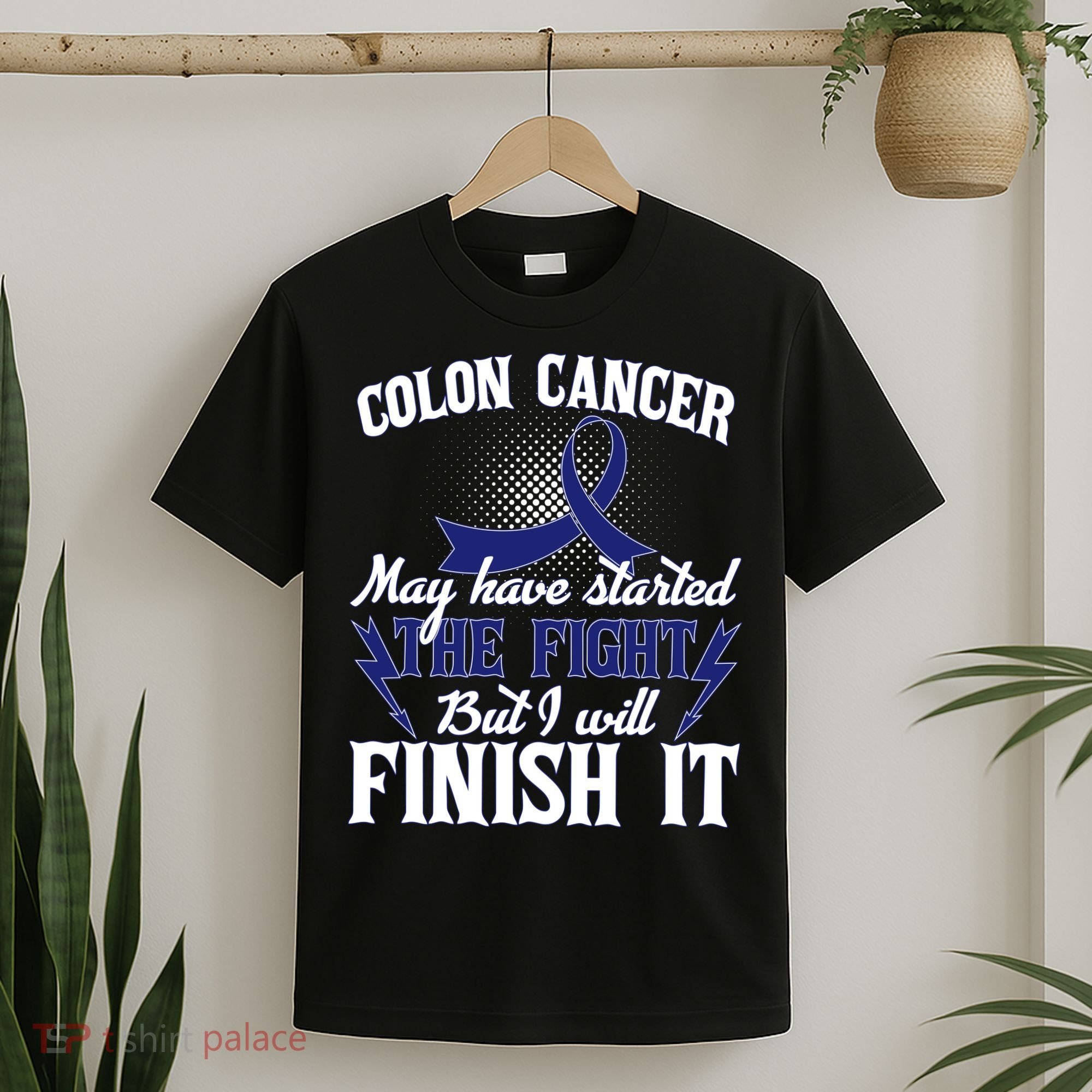 Colon Cancer Awareness Finish The Fight T-Shirt