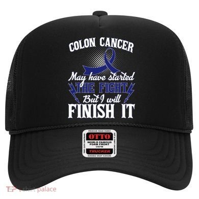 Colon Cancer Awareness Finish The Fight Hat