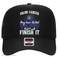 Colon Cancer Awareness Finish The Fight Hat thumb 0