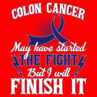 Colon Cancer Awareness Finish The Fight Santa Hat thumb 1