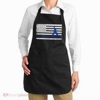 Colon Cancer Awareness Flag Apron thumb 2