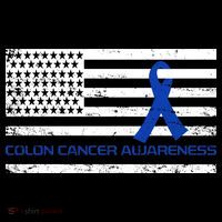 Colon Cancer Awareness Flag Women's Tank Top thumb 5