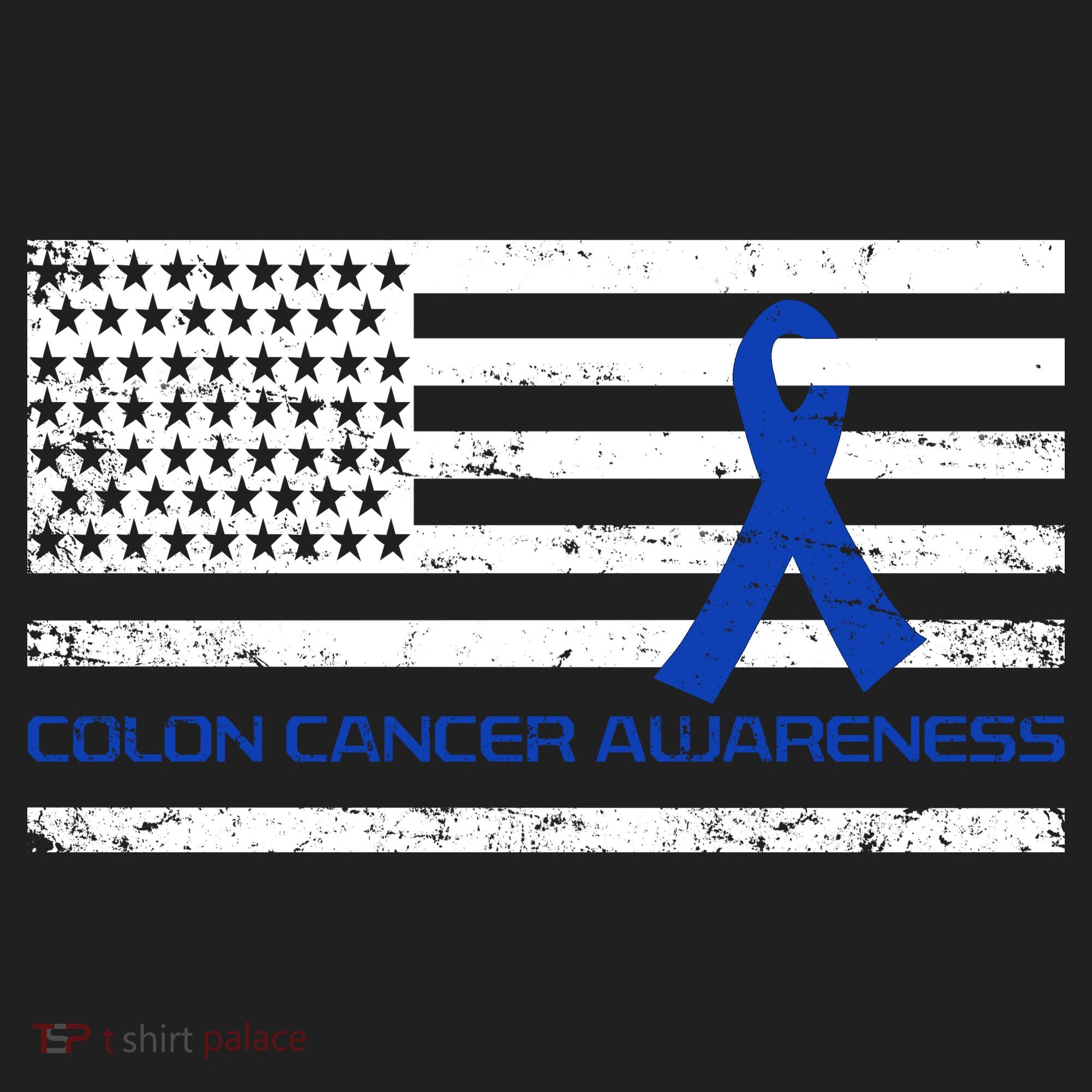 Colon Cancer Awareness Flag Hat