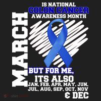 Colon Cancer Awareness Month Is Every Month Women's Sweatshirt thumb 2