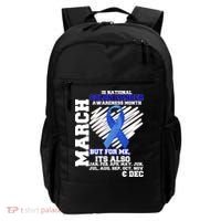 Colon Cancer Awareness Month Is Every Month Backpack thumb 0