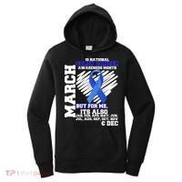 Colon Cancer Awareness Month Is Every Month Women's Hoodie thumb 0